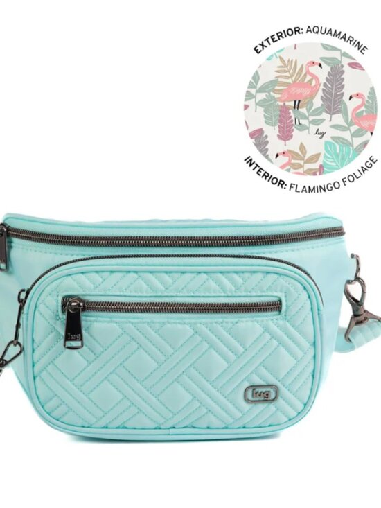 lug Handbags - Brand New Lug Switchline Sling Bag In Aquamarine